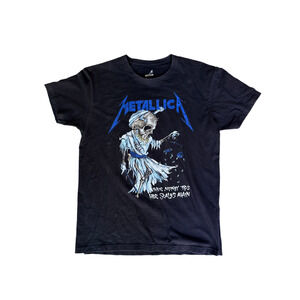 Metallica Pushead Double-Sided Graphic Tee – Size Large